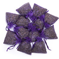 Lavande Sur Terre Bag Of 12 Sachets Dried Lavender Flower Lavender Sachets For Drawers And Closets  Lv-B-1