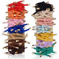 56 Pieces Hair Tie Elastics Knotted Hair Ties Ponytail Holders For Women For Women Girls  14 Colors