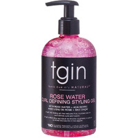 Tgin Rose Water Defining Styling Gel For Natural Hair - Curls - Waves - Low Porosity Hair - Fine Hair 13Oz