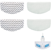 Bonus Life Steam Mop Pads For Bissell Powerfresh 1940 1806 Replacement Parts  4 Pack