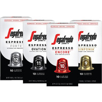 Segafredo Zanetti Espresso Capsules  Variety Pack  Compatible With Nespresso Original Machines  40 Count Aluminum Pods