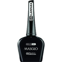 Masglo Nail Polish Transparent Gel Top Coat  Uv Lamp Free Long Duration - Brillo Transparente Top Gel  Uso Libre De L?Mpara  Larga Duraci?N 0.5 Fl. Oz.