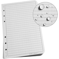 Rite In The Rain Weatherproof Loose Leaf Paper  4 5/8"" X 7""  32# Gray  Universal Pattern  100 Sheet Pack (No. 772)