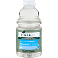Perky-Pet Hummingbird Liquid Nectar Concentrate - 32 Oz Concentrate - Makes 96 Oz Of Hummingbird Food Nectar