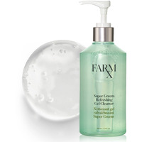 Farm Rx Super Greens Refillable Gel Facial Cleanser - Vegan Natural Daily Gel Cleanser With Super Green Ingredients To Cleanse Skin And Remove Dirt And Makeup (240Ml/8.11 Fl Oz) Clean Beauty