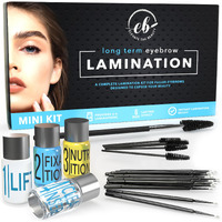 Elevate The Beauty Eyebrow Lamination Kit | At Home Brow Lamination Kit For Fuller Brows | Instant Professional Lift And Thicker Eyebrows | Vegan And Cruelty Free