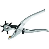 C.S. Osborne 223 Revolving Leather Hole Punch  Multi-Sized