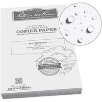 Rite In The Rain Weatherproof Copier Paper  A3 29.7Cm X 42Cm  20# White  200 Sheet Pack (No. 8518)