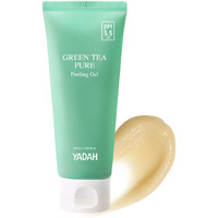 Yadah Green Tea Pure Peeling Gel  3.4 Fl Oz - Ph Balanced Exfoliating Gel With Natural Cellulose For Smooth  Resurface And Even Skin For Moisture Balance