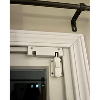 Sdgina Sliding Door Security Lock - Sliding Patio Door Lock For Glass Doors  Child Safety Foot Locks