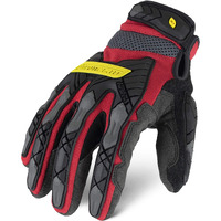 Ironclad Command Impact 360 Cut A6 Work Gloves; Touch Screen Gloves Conductive Palm & Fingers  Impact Protection  Machine Washable  Sized S  M  L  Xl  Xxl (1 Pair)  Red (Iex-Migr5-04-L)