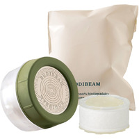 Water Filter For Sink Faucet  Double-Step Filtration  Vitamin C Gel  Nsf Certified  Snowflake Holes - Removes Impurities  Chlorine And Rust - Skin Hydration  Made In Korea  Olive Green