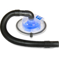 Dust Deputy Low-Pro Plus Lid Dust Separator Kit For Shop Wet Dry Vacuums - 2.5"" Adapter & 3' Hose - Fits Standard 5 Gallon Buckets  Usa Made