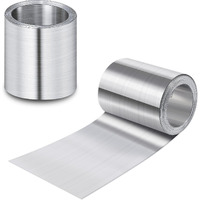 Succulentlovers 8'' X 20' Aluminum Flashing Roll - Roof Flashing  0.2Mm Thickness Aluminum Roof Panels  Metal Roof Flashing For Sealing Windows Doors  Shed Weatherproofing Areas