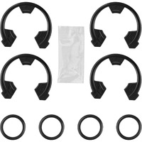 7337563 Water Softener Clip Kit (Ws60X10004  1205500  7116713  1205500) And O-Ring Kit (7337571  7170288  Std302213  Ws03X10025) Compatible With Kenmore  Ge  Ecopure  Sears