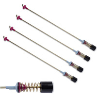 4 Washer Suspension Rod Damper Replaces For Samsung Wa45M7050Aw/A4 Wa5451Anw/Xaa Wa45N3050Aw/A4 Wa45T3200Aw Wa45T3400Av Wa45T3400Aw Wa50R5200Aw/Us Wa50R5400Av/Us Wa50T5300Ac Wa456Drhdsu/Aa Wa50R5400Aw