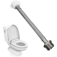 Ohanawe Toilet Supply Hose Extension 8Inch  7/8 Male To 7/8 Female Ballcock Connector To Toilet Tank Compatible With Toto Series Washlet