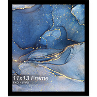 Fxojyvo 11X13 Picture Frame  Black Frame For 11 X 13 Inch Picture Poster Photo  Light Weight And High Transparent 11 By 13 Frame For Wall - 1 Pack/Black/11 X13