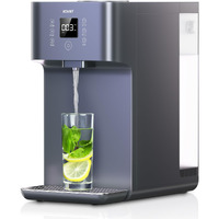 Koviet Cf01 Countertop Reverse Osmosis Water Filter  8 Stage Nano Ro Water Filtration System  Home Water Purifier  4:1 Pure To Drain Ratio  No Installation Required  Grey