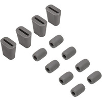 Ruvati Rinse Grid Bumpers (8 Qty) And Feet (4 Qty) Set - Grey - Rva11019