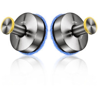 Yohom Suction Cup Hooks For Shower Bathroom Cup Wall For Inside Vacuum Windows (2 Silver  2 Silver)