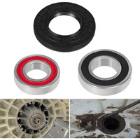 Washer Seal & Bearing Replacement Rebuild Parts Kit Fit For Samsung Dc97-17004A Dc97-17004B Dc97-17004E Dc97-17040B Dc62-00156A Dc97-19636A Wf393 Wf395 Wf24H Wf405 Wf42H Washer Tub Drum Shaft Assembly