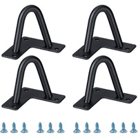 Hairpin Legs 2""  Diy Furniture Legs Are Great For Cabinets  Wardrobes  Tv Cabinets  Drawers  Nightstands  Jewelry Boxes  Coffee Table Legs  And Other Craft Projects. 2 Inch Feet Black 4 Piece Set.