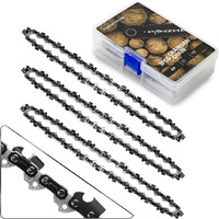 Panzheng Chainsaw Chain For 12-Inch Bars  S45  3/8"" Lp Pitch - .050"" Gauge - 45 Drive Links  Fits Oregon  Stihl  Husqvarna  Mcculloch  Poulan  Worx  Chicago(3-Pack)
