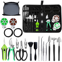 Bonsai Tree Kit  20 Pcs Gardening Succulent Tools Set  Bonsai Tool Kit Include 262 Feet Bonsai Wire  29.5""X29.5"" Plant Repotting Mat  Bonsai Scissors  Pruning Shears  Unique Gift For Indoor Gardening