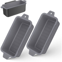 Oliggive 2 Pcs Silicone Grease Cup Liners For Blackstone 36 28 22 17 Inch Griddle Reusable Grease Catcher Cup Liner Grill Grease Tray Durable Drip Pans Blackstone Griddle Accessories Grey