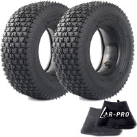 (2-Set) Ar-Pro Exact Replacement 12X5.00-6"" Tire And Inner Tube Sets For Razor Dirt Quad Versions 19+ - Compatible With Go-Karts  Lawn Mowers  And More - Quality Inner Tubes With Bent Valve Stems