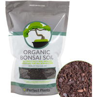Bonsai Soil By Perfect Plants - 2Qts. | Premium All-Purpose Mix Bonsai Tree Varieties