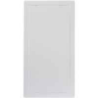 Hvac Ov 8 X 16 Inch White Rectangular Abs Plastic Plumbing Access Panel - Indoor Wall Access Door For Hvac  Wall  Ceiling  And Drywall With Door - Opening Box Door Cover - Easy To Install