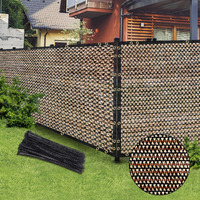 Brown 6Ft X 50Ft Outdoor Privacy Screen Fence & Mesh Shade Net Cover  Ideal For Garden And Backyard - Enhances Privacy For Fencing & Chain Link  Perfect For Patio Privacy Wall  Slats Freestanding