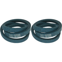 (2 Pack) Drive Belt Fits Toro 121-5765 Timemaster Turfmaster 30"" Lawn Mower Pto Belt 20978 22205Te 22210 20200 20199 20975 20976 20977