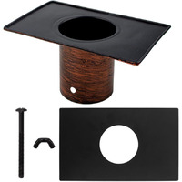 Dreamysoul Rain Chain Gutter Adapter  Metal Rain Catcher Chain Adapter For Rain Chain Installation  Standard