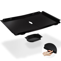 Replacement Grease Tray With Catch Pan For Dyna Glo Grill Replacement Parts  24-30"" Universal Drip Pan For 4 5 Burner Gas Grill Nexgrill Replacement Parts  Grill Tray For Kenmore Bhg Expert (Black)