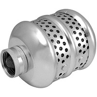 Rocky Mountain Goods Bubbler Sprinkler - Rustproof Aluminum Diffuser Flood Nozzle For Delicate Watering - Rapid Soaking Without Creating Hole Or Eroding Soil - For Vegetable Garden  Flowers/Law