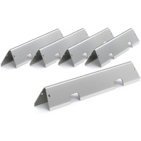 67046 7636 Flavorizer Bars 15.3  Replacement For Weber Spirit Ii E-310 310 300 Grill Parts  Spirit E/S-310 320 330 Parts  16 Ga Stainless Steel Flavor Bars  Weber Spirit Gs4 Flame Guards 5 Pack