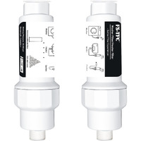 Fs-Tfc Inline Sediment Anti-Scale Filter Reusable 3/4"" Ght Water Hose Filter For Washing Machine  Heater  Garden  Rv 2Pack
