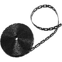 Codree 50 Ft Plastic Chain Lock Tree Tie-1/2 Inch Wide Adjustable Tree Support Straps For Staking-Flexible Reusable Cable Plant Tree Ties For Leaning Tree Garden Accessories