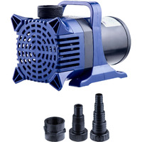 Alpine Corporation 4000 Gph Submersible Water Pump With 33 Ft Cord And Adapters For Ponds  Fountains  Waterfalls  And Water Circulation  306 Watts 21 Ft Lift Quiet Operation Vertical/Horizontal