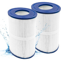 Sawluv Pdm30 Oval Spa Filter Fit For Dream Maker Hot Tubs 461269  Filbur Fc9940  Crossover 730L 730S  Odyssey  Big Ez  Ezl  30 Sq.Ft Hot Tub Filter Cartridge