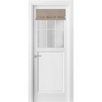 Ysyy 100% Blackout French Door Curtains  Wrinkle Free   Room Darkening  Blocks Light And Heat Through Glass Door Window. Drill-Free  Easy Installed Door Window Curtains. (1 Panel Mocha  24""X 38"")