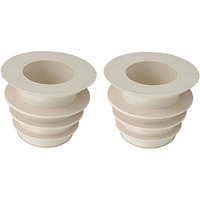 Atie Pool Cleaner Skimmer Cone Adapter Valve Cuff W70263 For Zodiac Baracuda Valve Cuff W70263 W63900  Pentair Hose Cone K121110  Hayward Axv093Cp Skimmer Adapter Cone (2 Pack)
