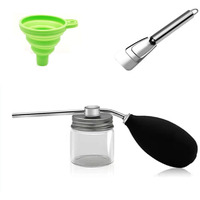 Diatomaceous Earth Applicator Garden Puffer Duster Powder Duster(Comprises A Shovel  A Hopper And A Powder Sprayer)