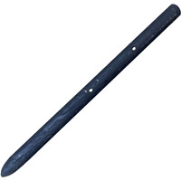 Sandbaggy Round Steel Concrete Form Stakes With Nail Holes - Rust Resistant Coating - Removable  Reusable (20  3/4 In X 12 In)