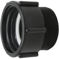 Rierdge 275 330 Gn Ibc Tote Tank Food Grade Drain Adapter S60X6 2"" Female Buttress X 2"" Male Npt Pipe  Ibc Tote Fittings Tank Water Tank Connector For Dn50 Bsp Pipe Hose Adapter