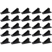 Jsp Manufacturing V2-Mini Roof Guard Snow Guard Prevent Sliding Ice Snow Stop Buildup Plastic Multipack-Multicolor (100  Black)