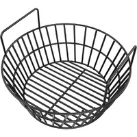 Charcoal Ash Basket For Large Big Green Egg Grill  Heavy Duty Porcelain Steel Fire Basket Also Fits Kamado Joe Classic  Pit Boss  Louisiana Grills  Primo Kamado Grill And Large Grill Dome